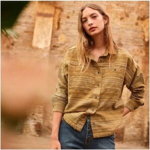 Prana Dyri Button Down, organic Cotton XS